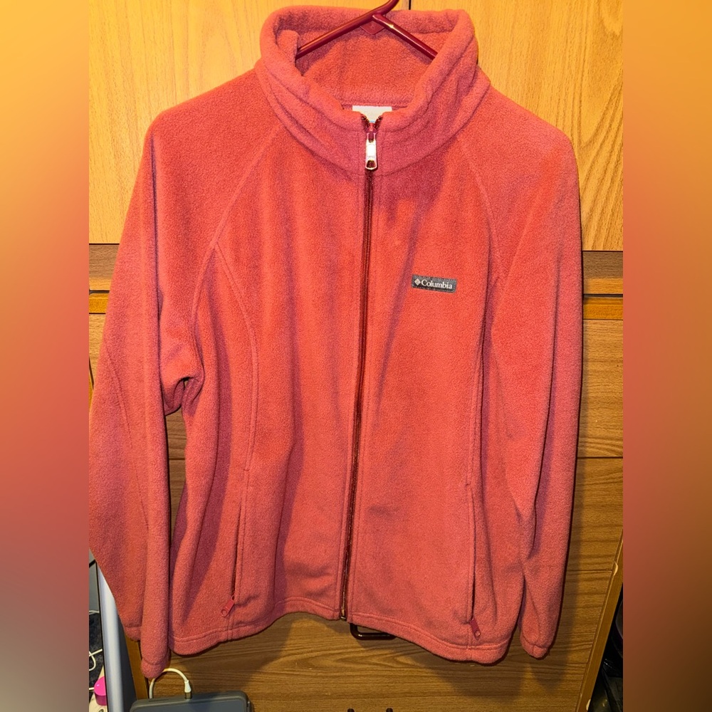 Columbia fleece jacket (2)